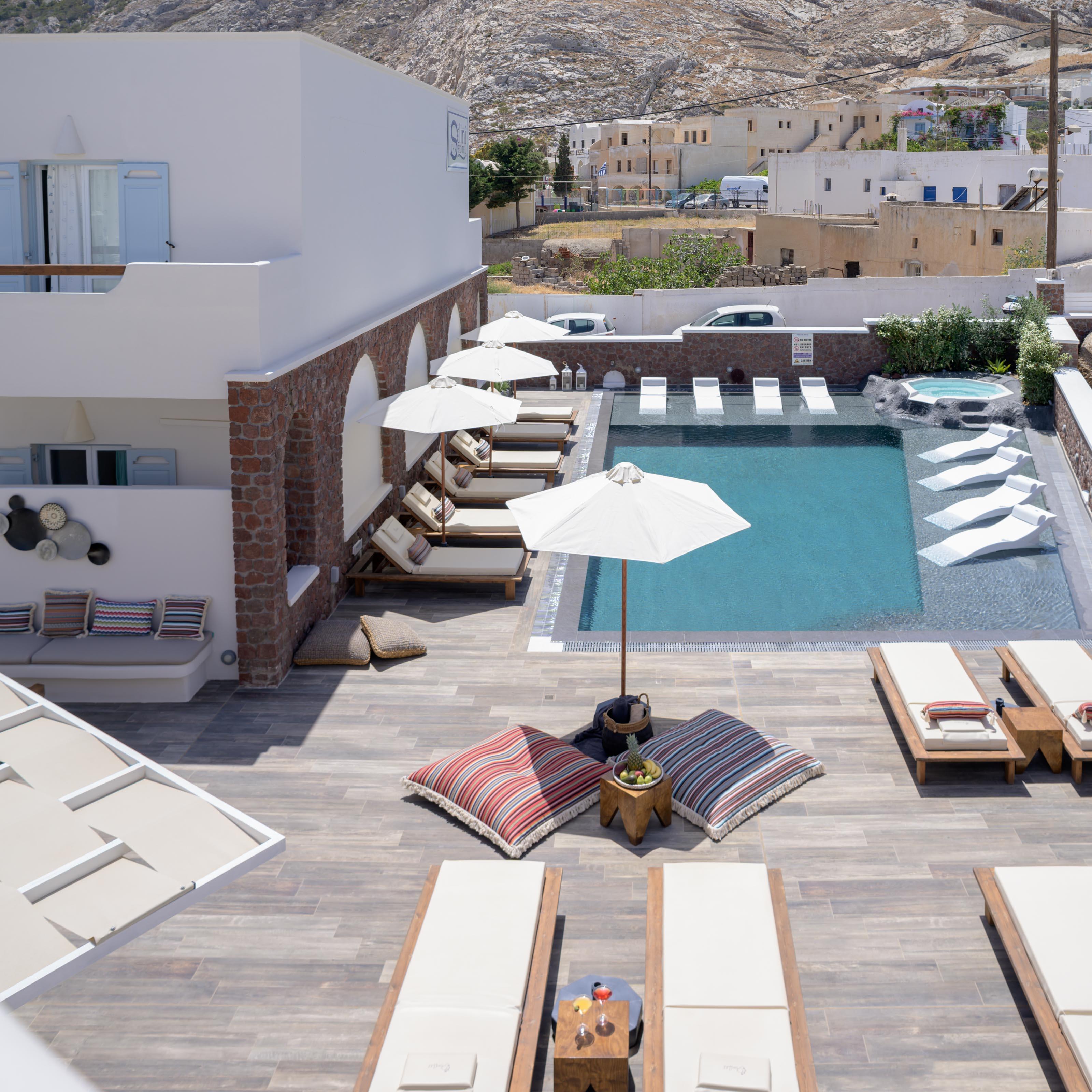 Selini Ηotel (Adults Only) Kamári Екстериор снимка